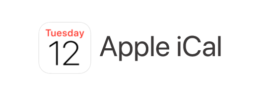 Apple iCal logo transparent
