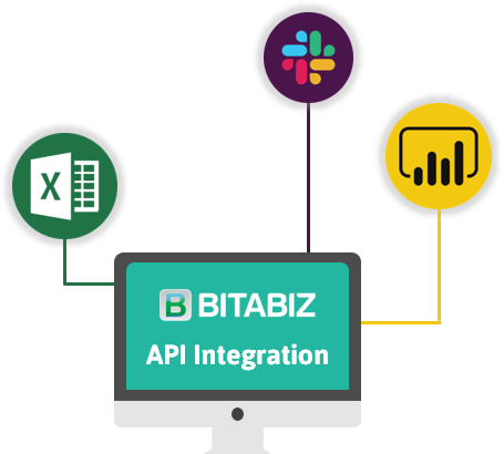 BitaBIZ API integration to Excel, PowerBI and Slack